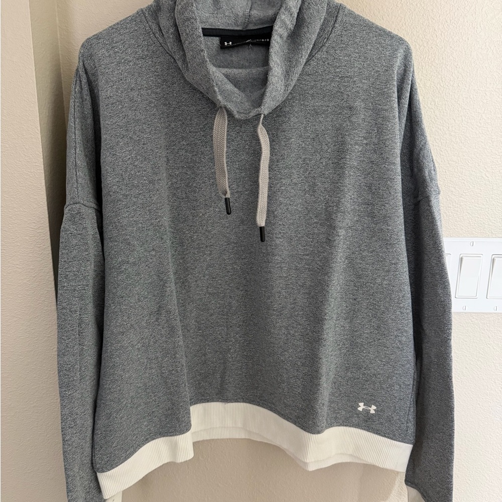Under Armour Gray Cowl Neck Sweater
